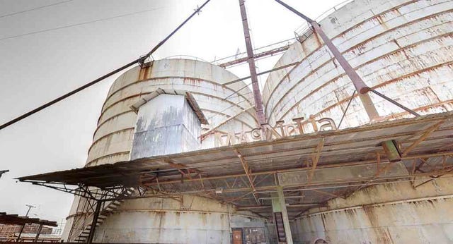 Architecture, Silo, Building, Beam, Steel, Metal, 