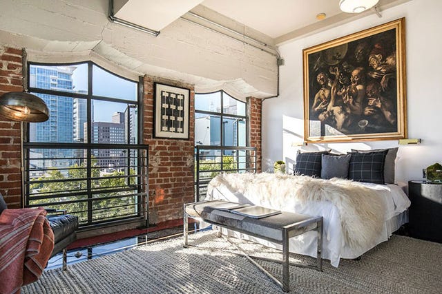 Room, Furniture, Property, Interior design, Building, Ceiling, Bedroom, Real estate, Home, Living room, 