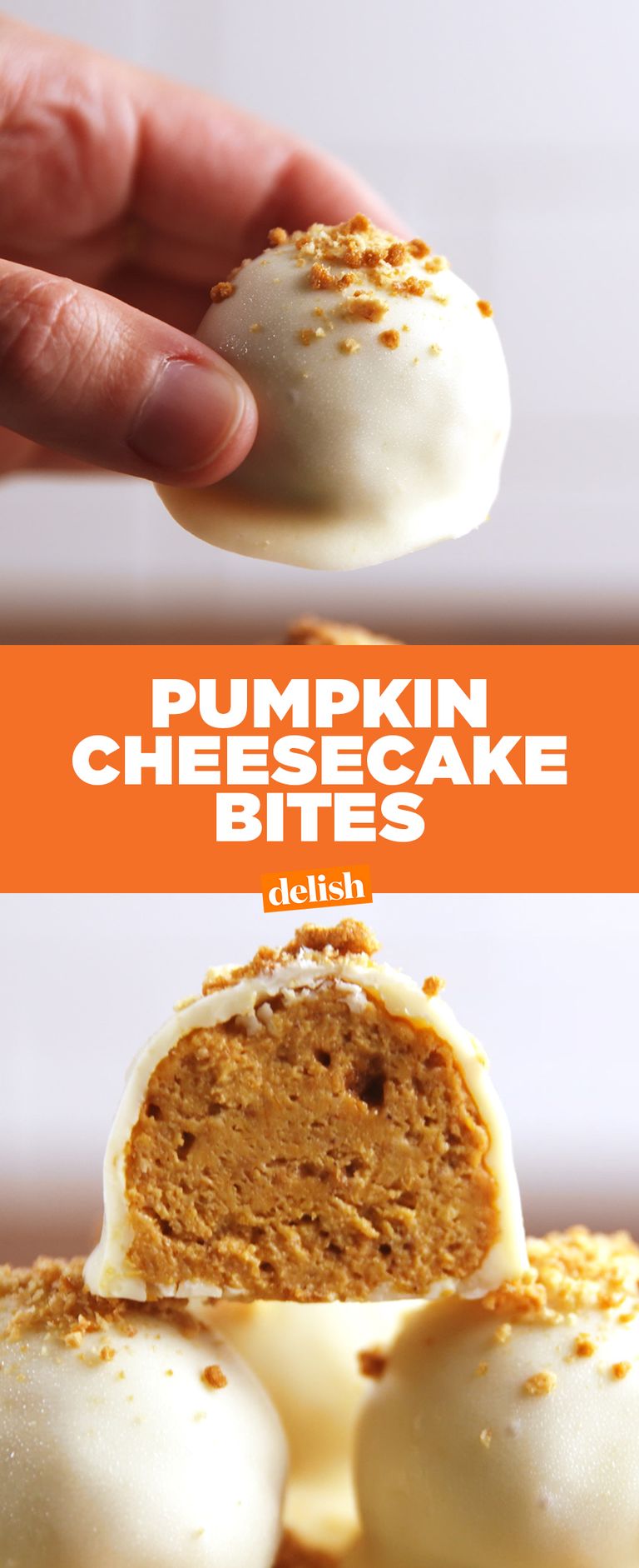 Making Pumpkin Cheesecake Bites - Pumpkin Cheesecake Bites How To Video