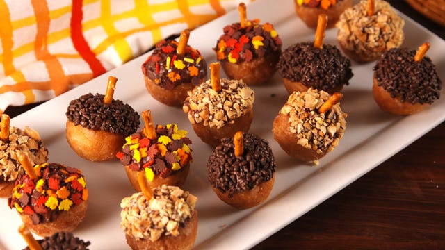 acorn donut holes