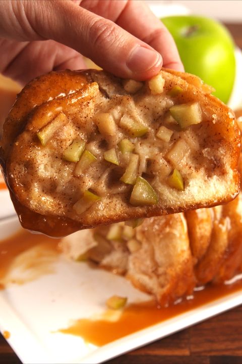 caramel-apple-pull-apart-bread