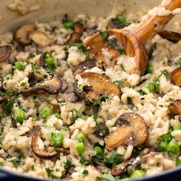 mushroom risotto