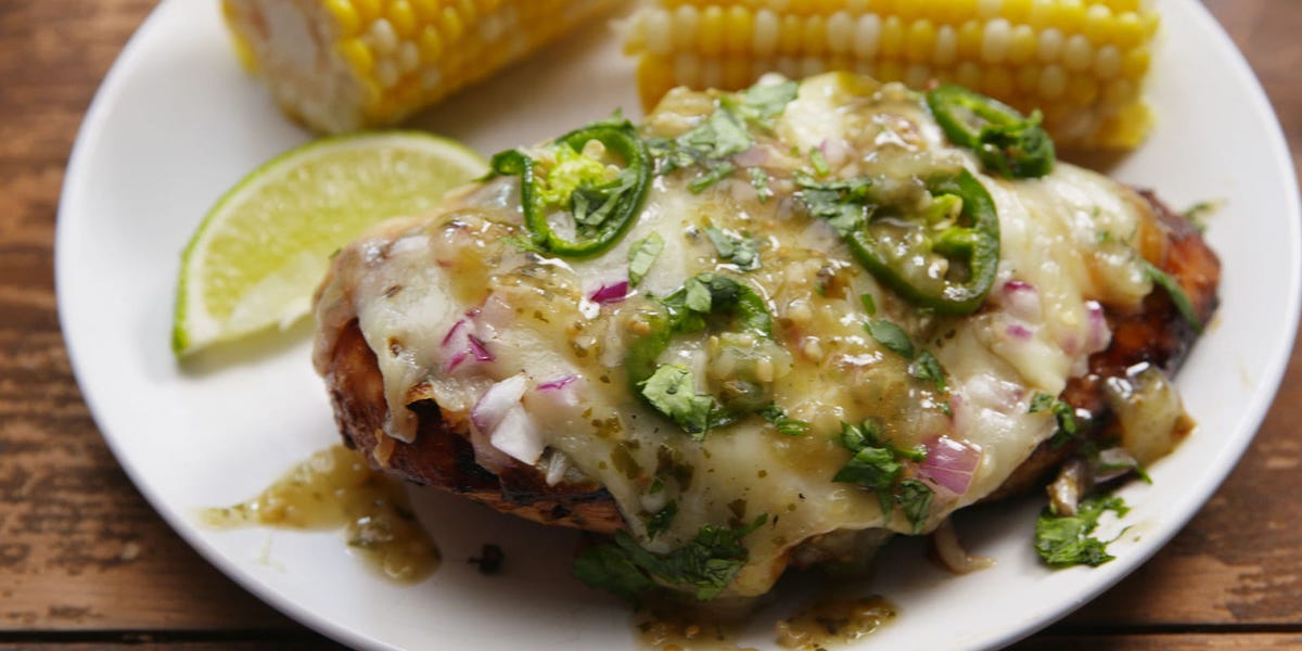 Grilled Salsa Verde Chicken