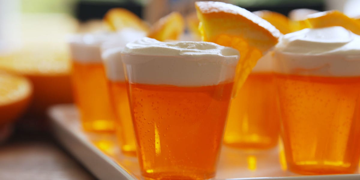 Blue Moon Jell-O Shots