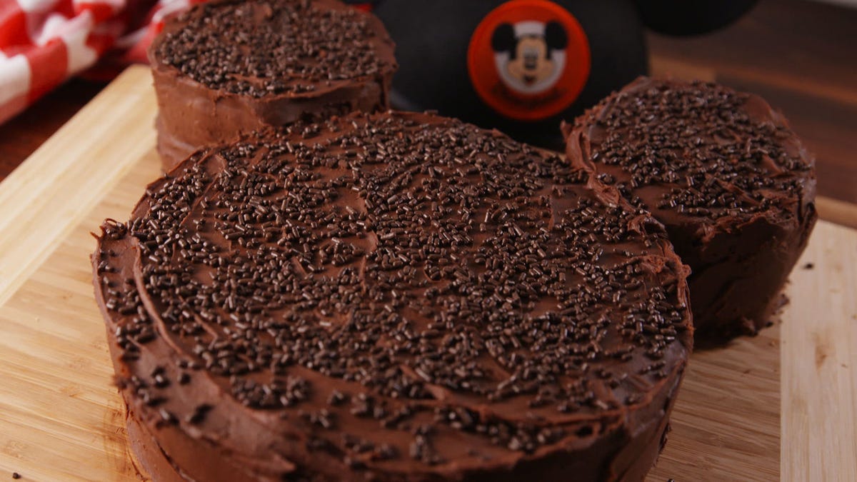 Video player poster image preview for Disney Fans, You're Never Too Old For Mickey Cake.