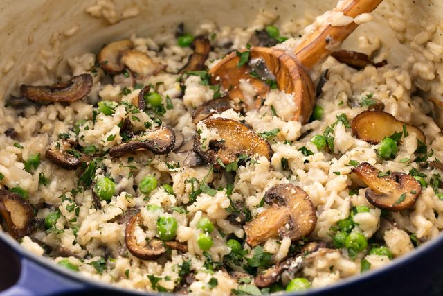 Easy Mushroom Risotto Recipe - How to Make Creamy Mushroom Risotto