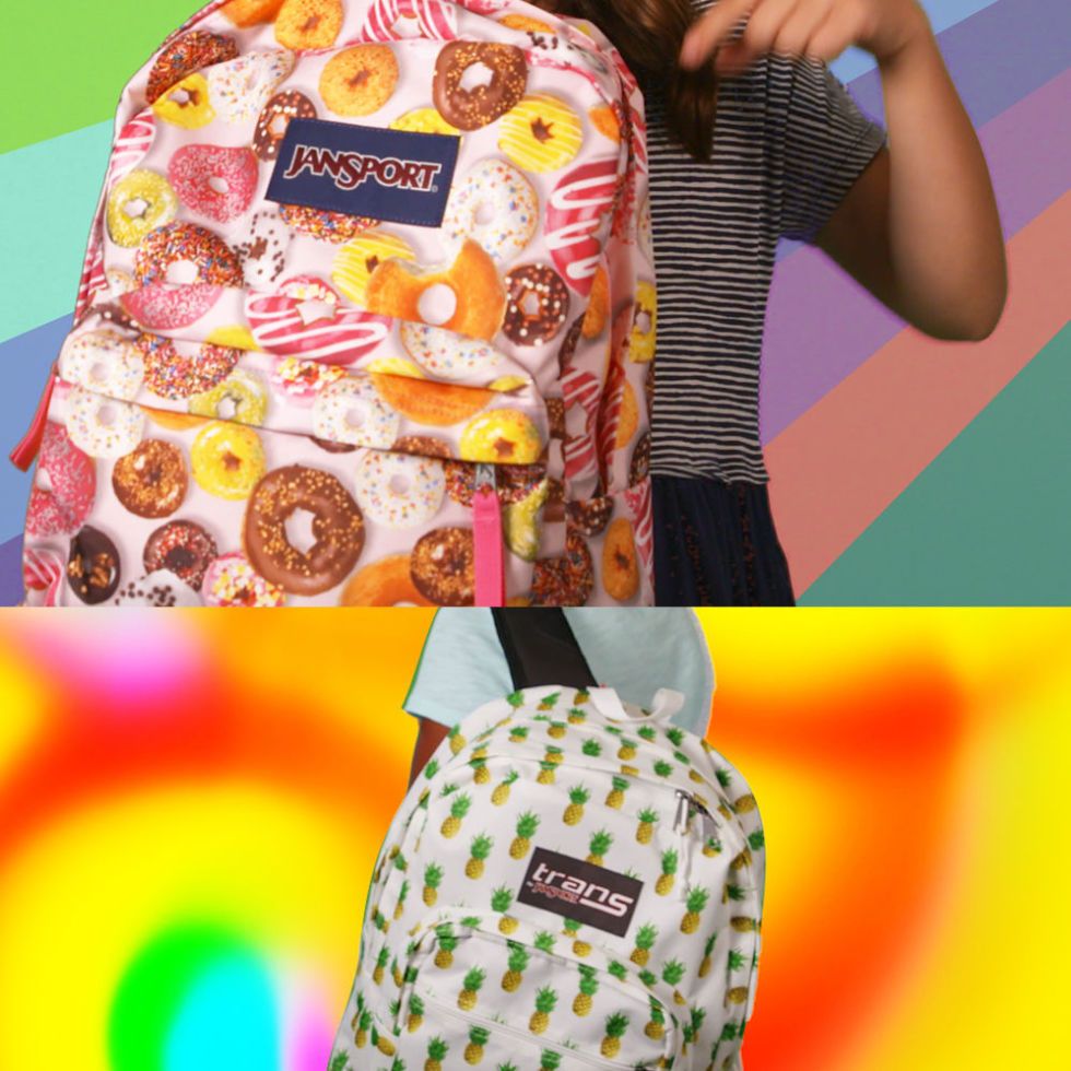 DRIP OR DYE Checker Drip Backpack Spongebob Patrick Inspired 