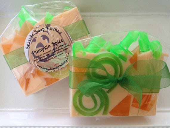 Green, Soap, Wedding favors, Party favor, Present, Food, Bar soap, 