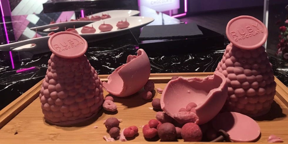 Pink, Sweetness, Food, Chocolate, Animation, 