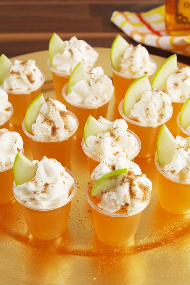 fireball cider jello shots