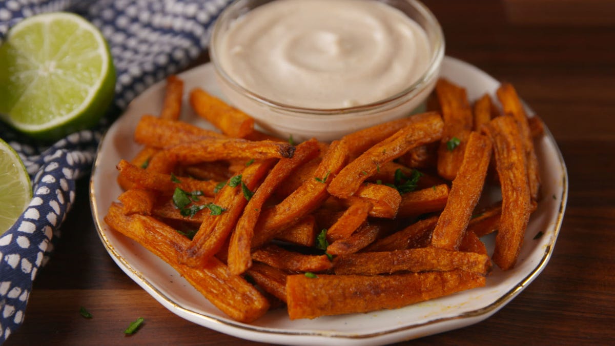 Video player poster image preview for Carrot Fries Are The New Sweet Potato Fries