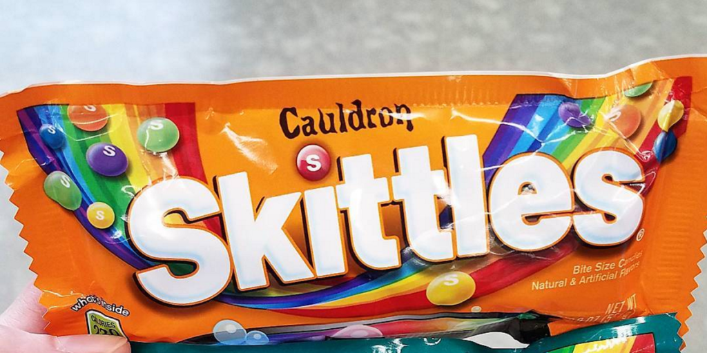 Гравитационный дисплей для skittles