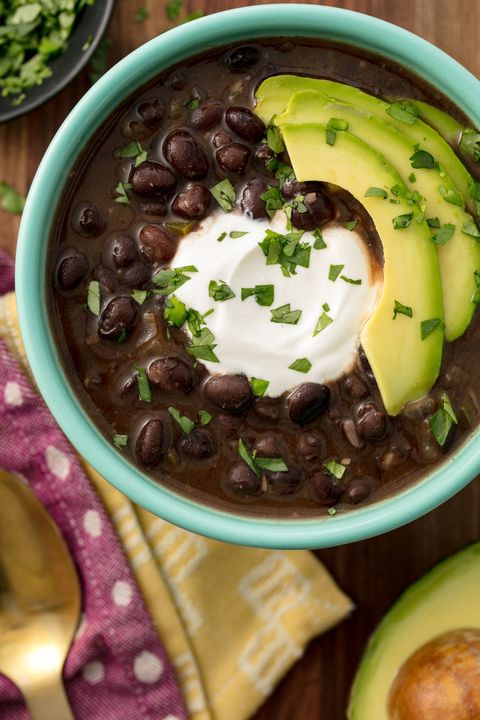 black bean soup vertical