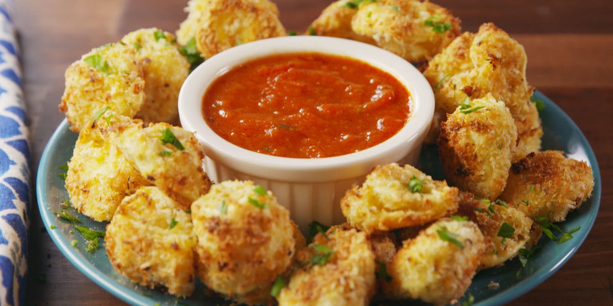 Oven Fried Tortellini