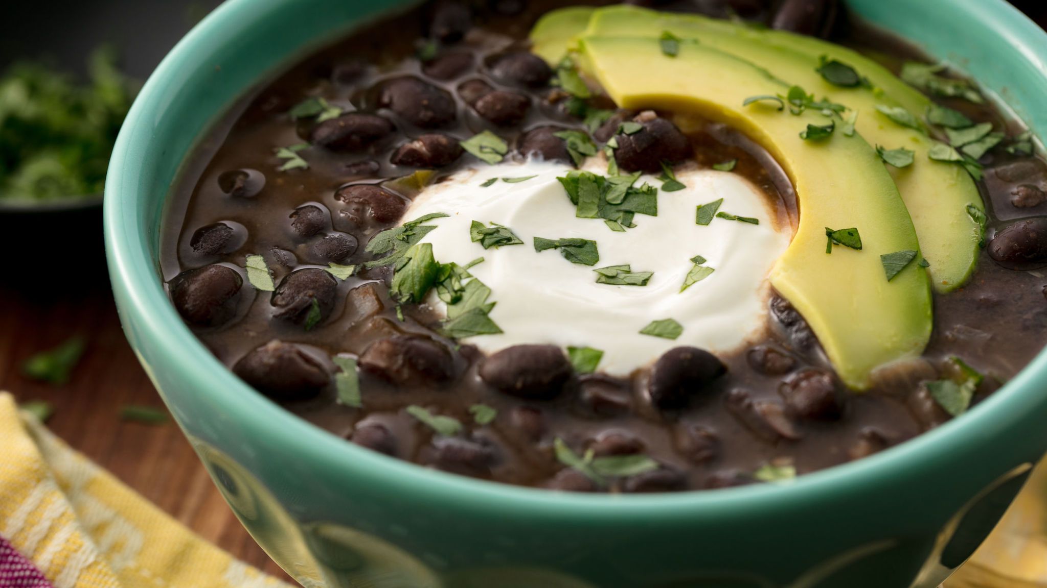 Black Bean Soup Container