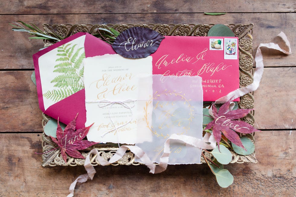 Pink, Leaf, Plant, Paper, Flower, Calligraphy, Magenta, Paper product, Floral design, 