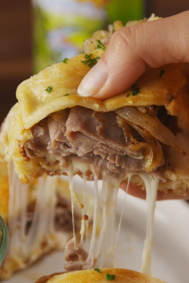 French Dip Crescent Vertical