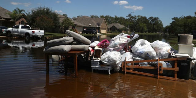 Hurricane Harvey floodwater