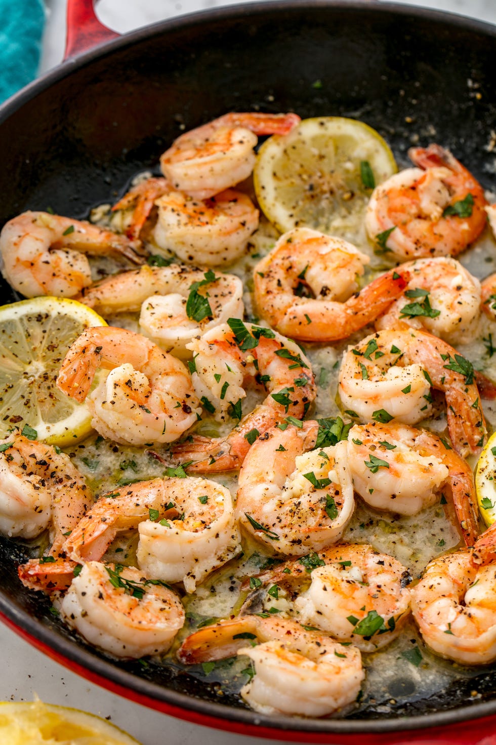 lemon garlic shrimp