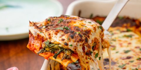 Spinach Lasagna Horizontal