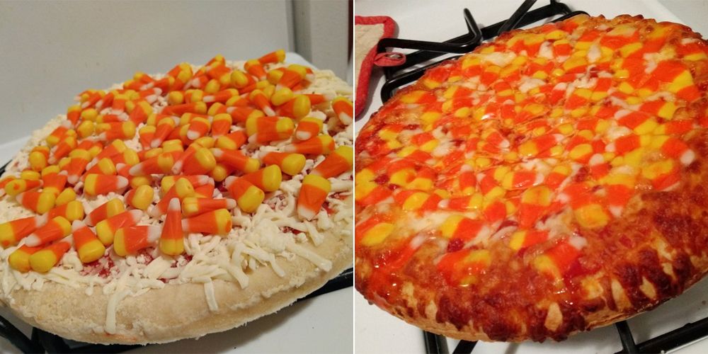 Twitter Freaks Out Over Candy Corn Pizza