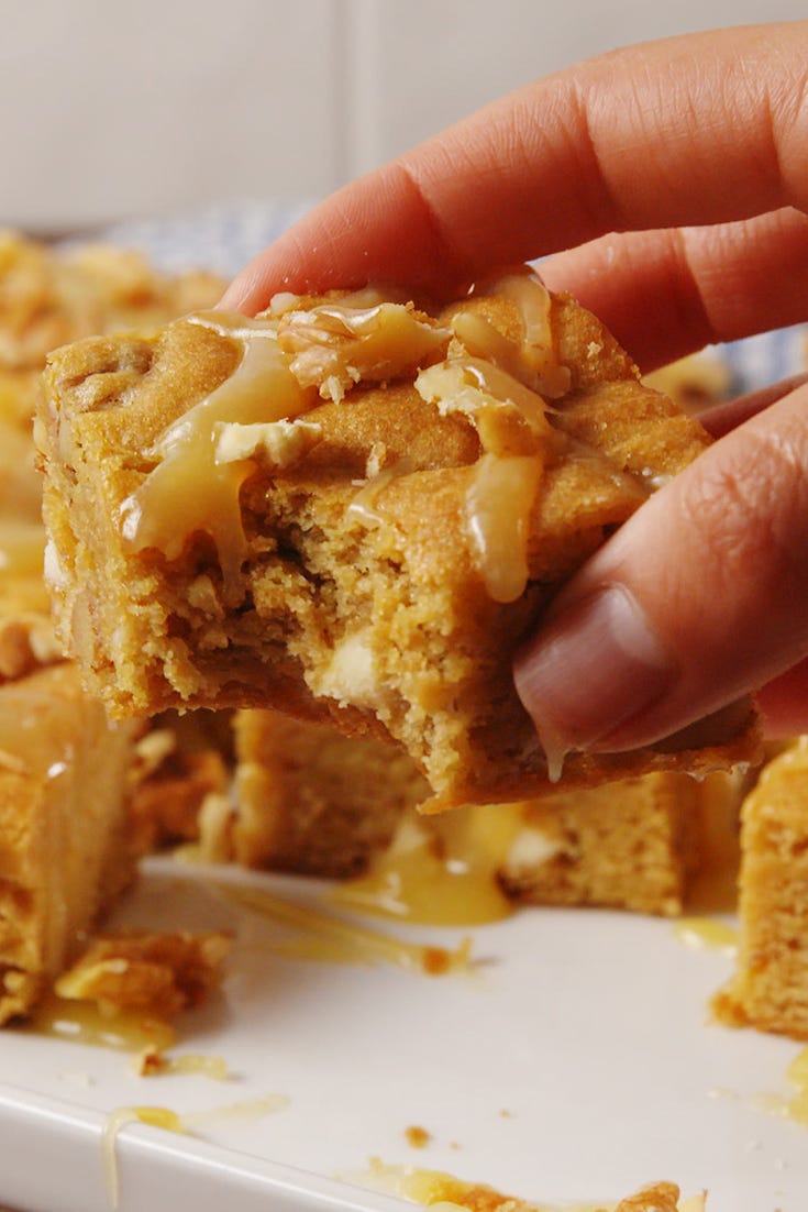 Maple Blondies Vertical