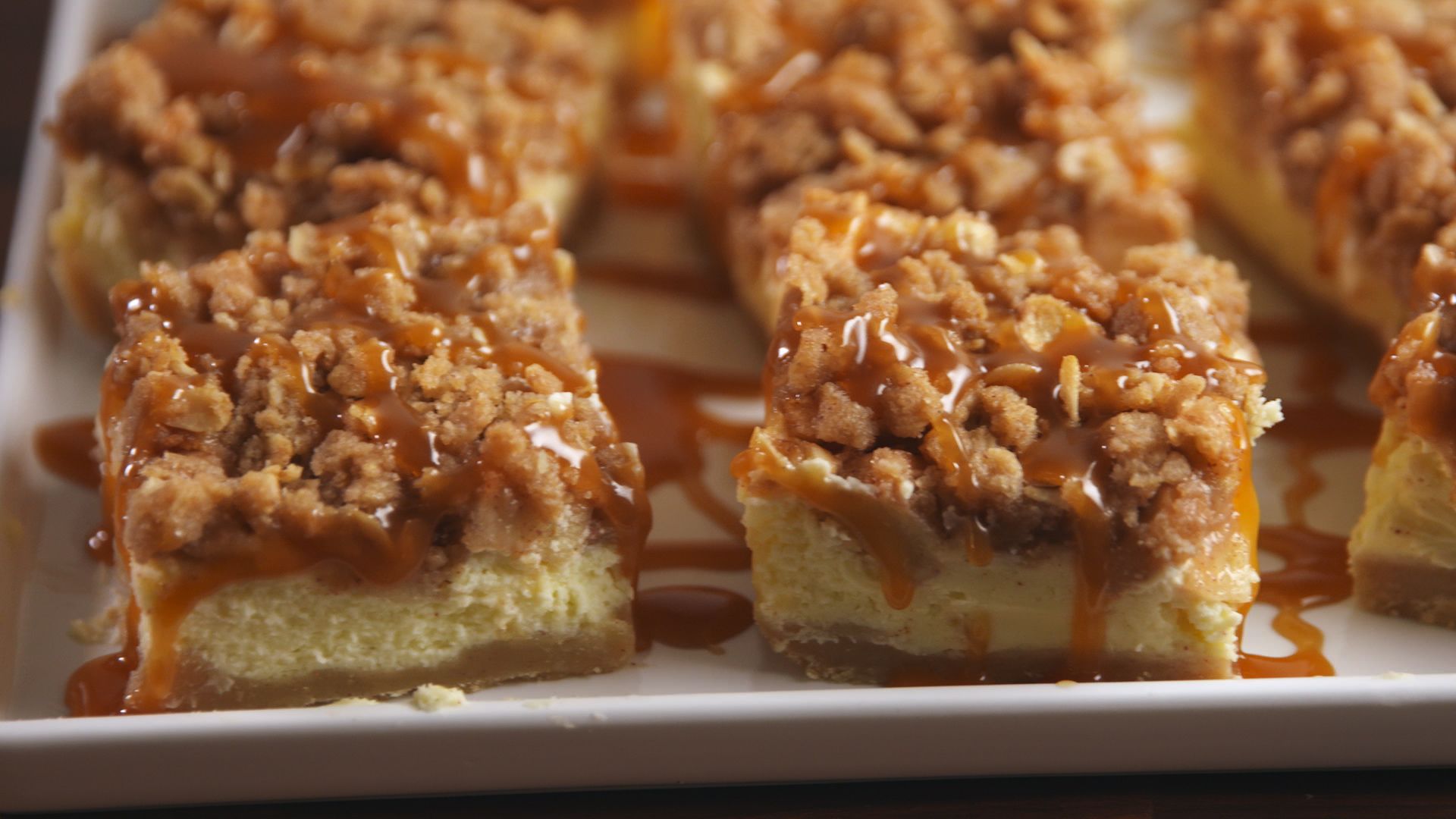 Best Caramel Apple Cheesecake Bar Recipe How To Make Caramel