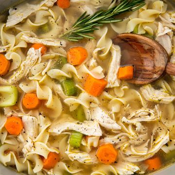 crockpot chicken noodle soup horizontal