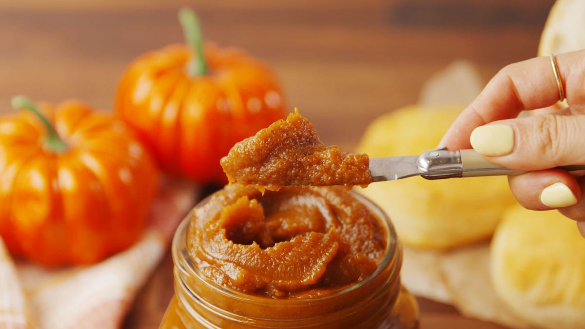 Video player poster image preview for Slow Cooker Pumpkin Butter Is A Life Changer