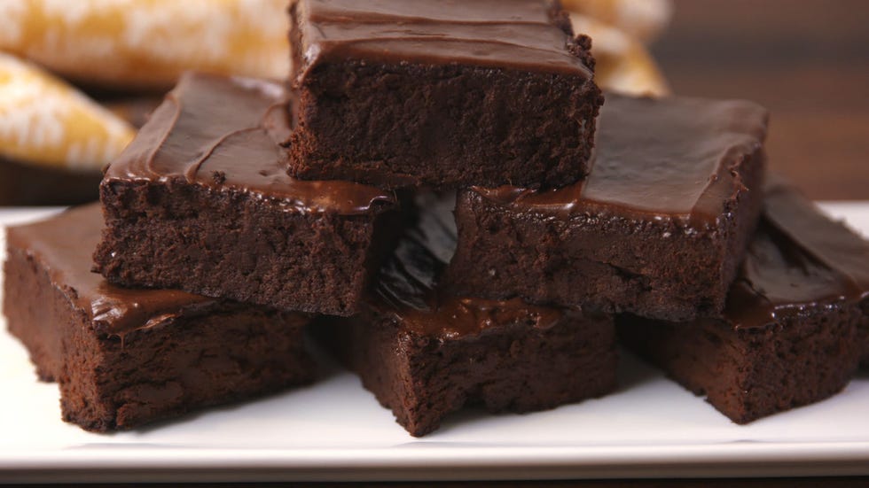 3 Ingredient brownies horizontal