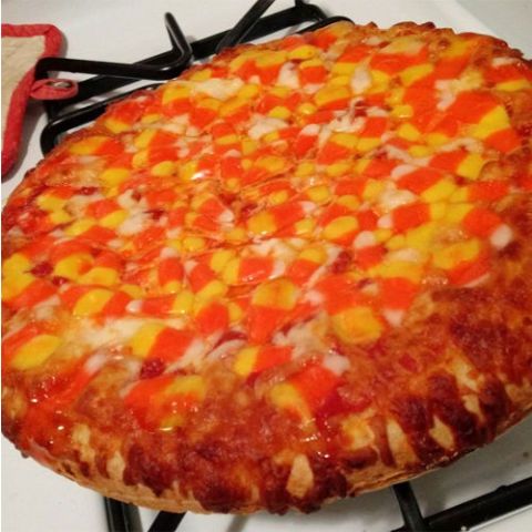 Dish, Food, Cuisine, Ingredient, Pizza, Candy corn, Pizza cheese, Junk food, Dessert, Fast food, 