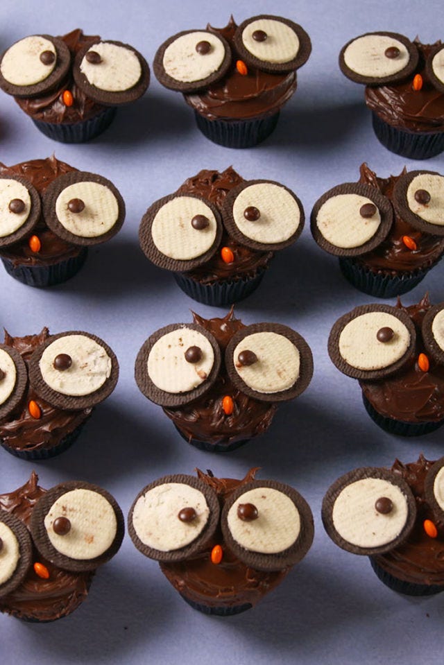 owl cupcakes vertical