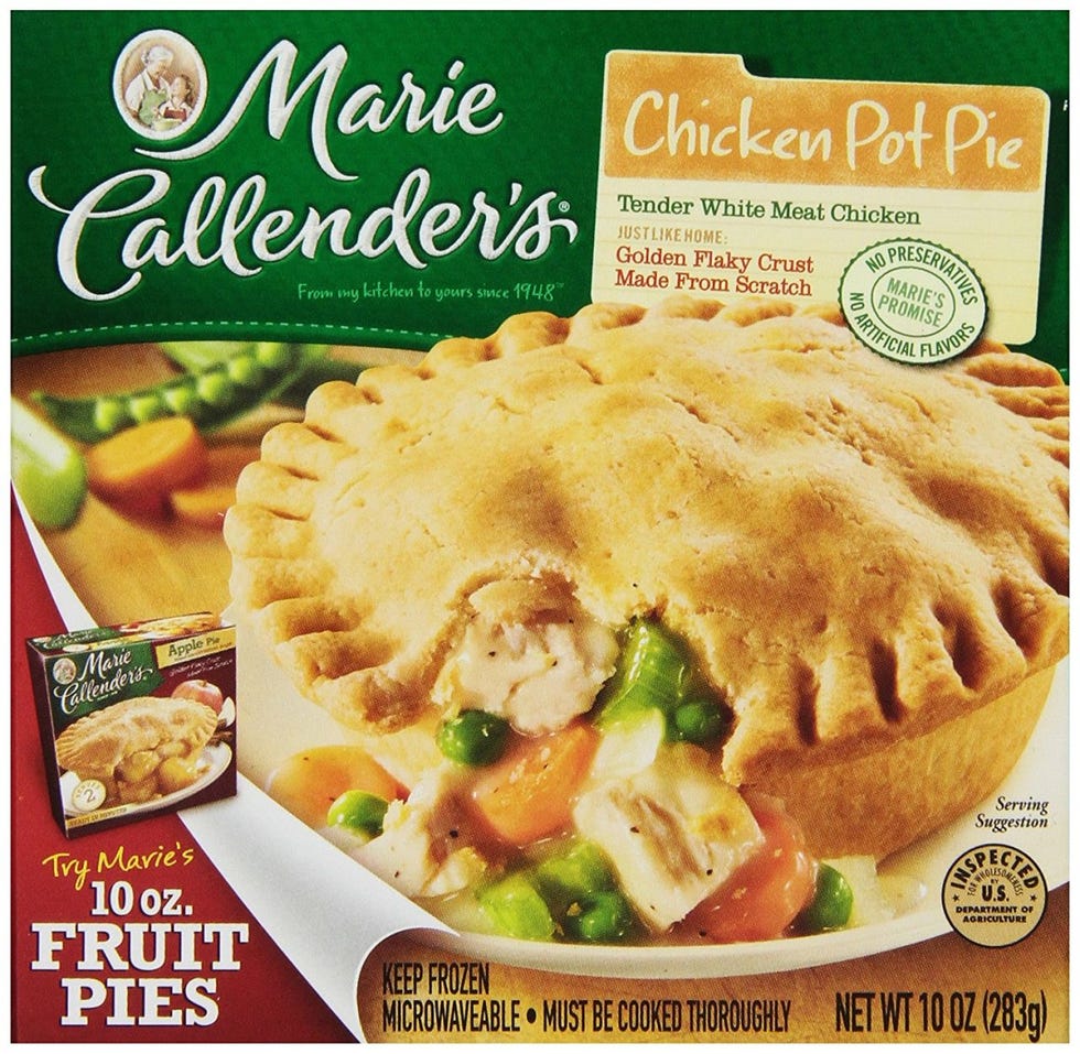 Dish, Food, Cuisine, Pot pie, Ingredient, Comfort food, Steak pie, Prepackaged meal, Pie, Produce, 