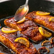 honey garlic glazed salmon