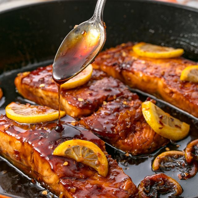 honey garlic glazed salmon