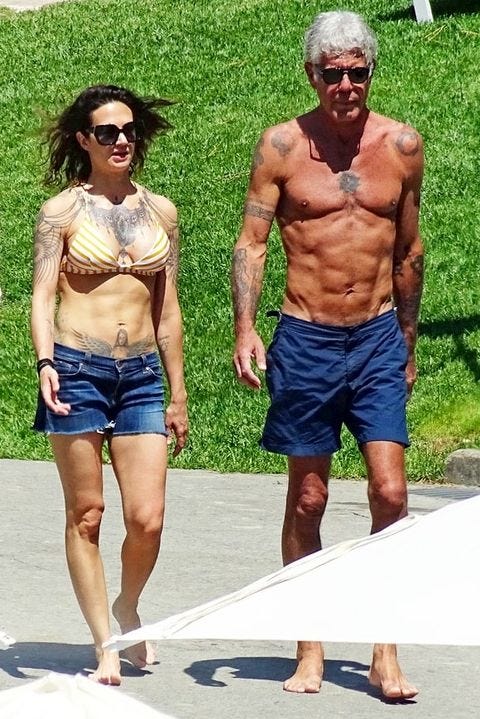 Barechested, Clothing, board short, Muscle, Chest, Trunks, Shorts, Abdomen, Sunglasses, Human leg, 