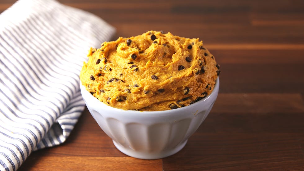 Edible Pumpkin Cookie Dough Horizontal