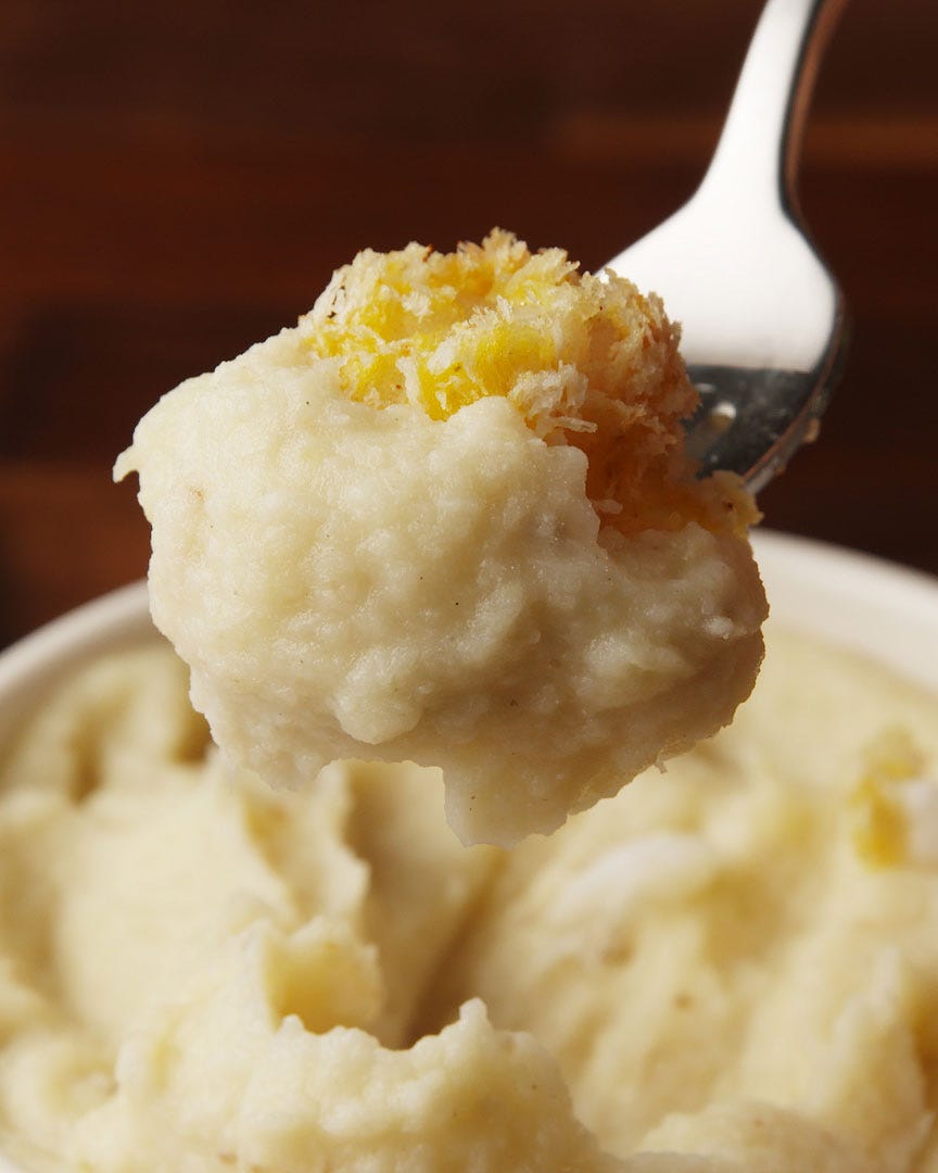 crispy baked fish sticks and mashed potatoes