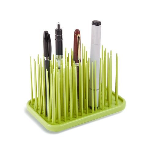 Green, Grass, Cylinder, Office supplies, 