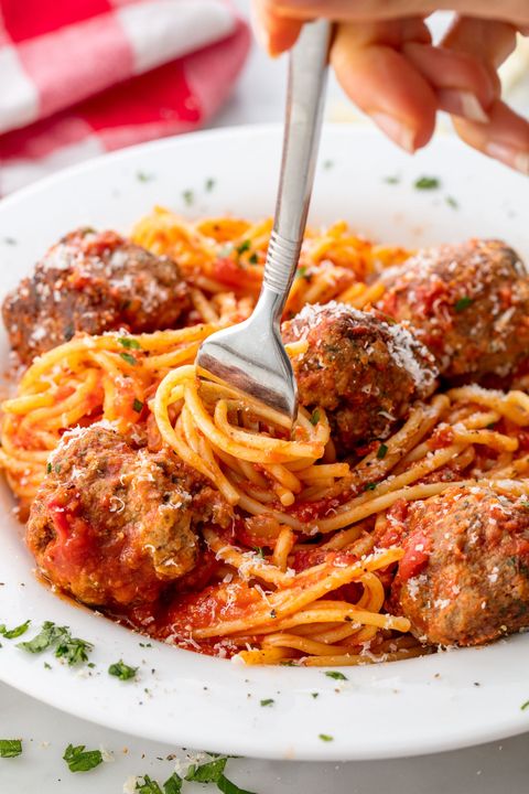 Best Spaghetti And Meatballs Recipe How To Make Easy Homemade Spaghetti And Meatballs