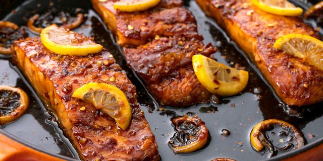 Best Honey Garlic Glazed Salmon Recipe How To Make Honey Garlic Glazed Salmon