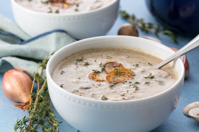 Cream of Mushroom Soup Horizontal Cream of Mushroom Soup Horizontal