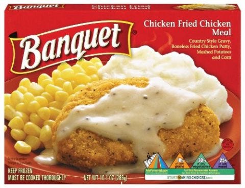 Dish, Food, Cuisine, Ingredient, Fried food, Chicken fried steak, Sour cream, Produce, Sausage gravy, Cauliflower cheese, 