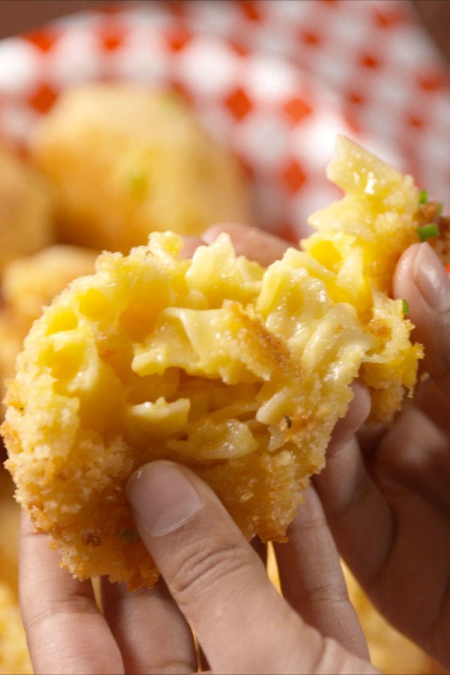 mac & cheese bombs