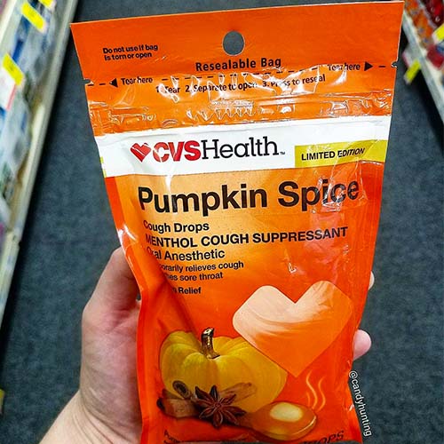 CVSHealth Pumpkin Spice Cough Drops