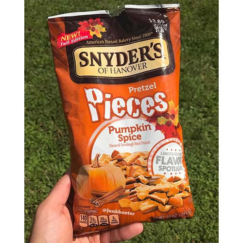Snyder's Pumpkin Spice Pretzel Pieces