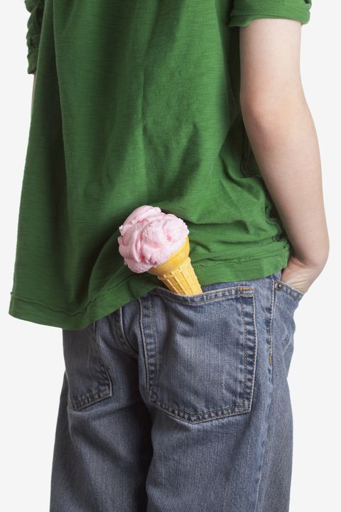 ice cream cone pocket