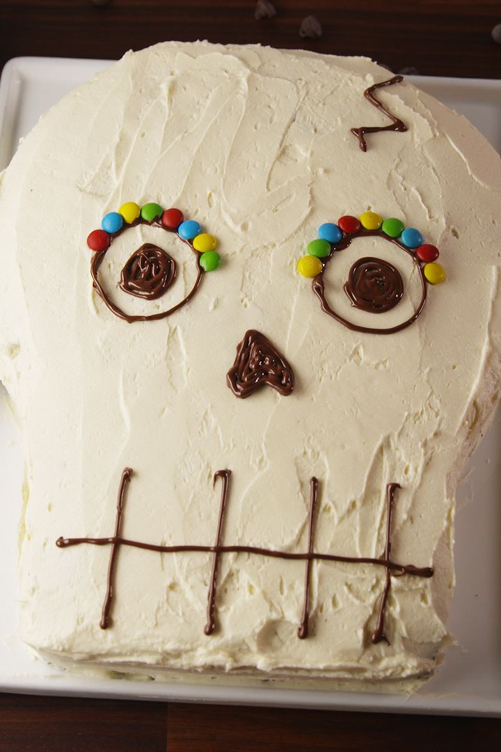 skull cake