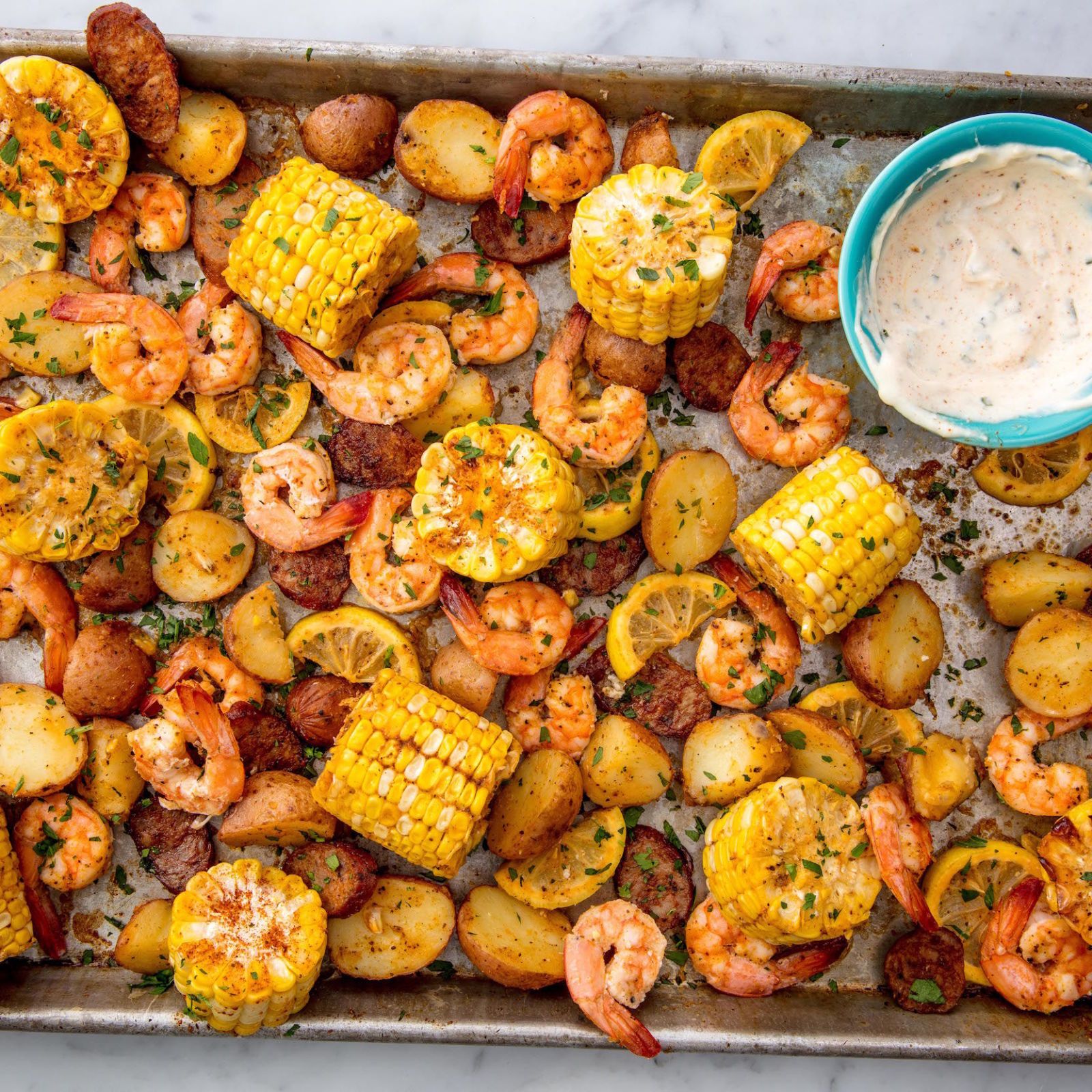 Sheet Pan Shrimp Boil Is No Mess, High Reward