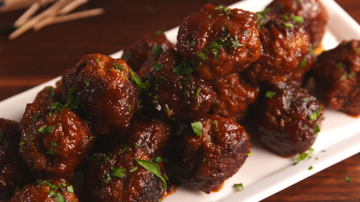 Video player poster image preview for These Meatballs Have A Crazy Secret Ingredient
